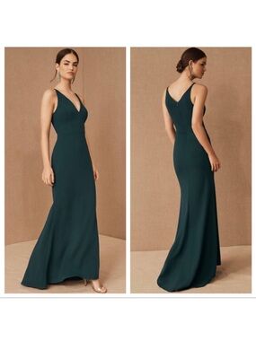 BHLDN Jones V Neck Dress size 10